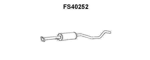 Faurecia FS40252 Middle Silencer FS40252