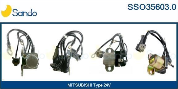 Sando SSO35603.0 Solenoid switch, starter SSO356030