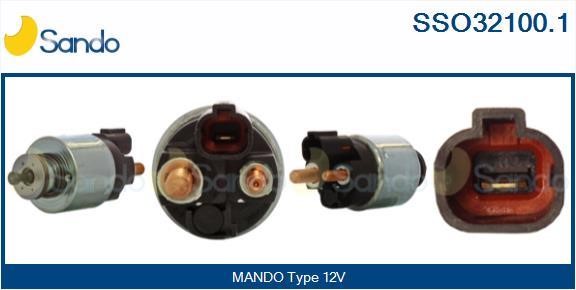 Sando SSO32100.1 Solenoid switch, starter SSO321001