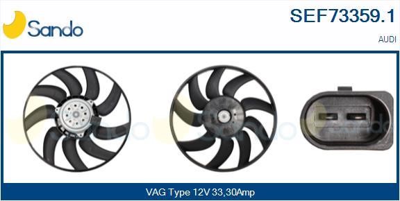 Sando SEF73359.1 Hub, engine cooling fan wheel SEF733591