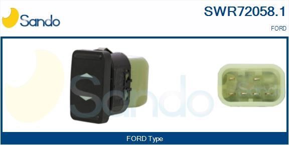 Sando SWR72058.1 Power window button SWR720581