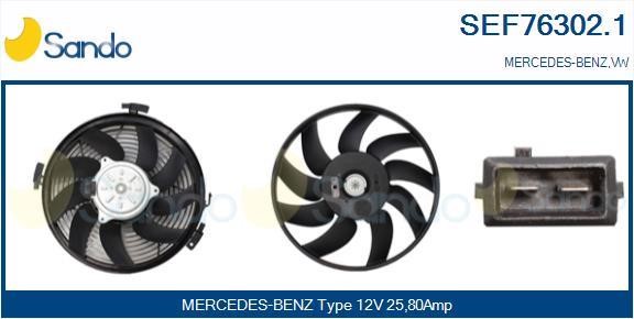 Sando SEF76302.1 Hub, engine cooling fan wheel SEF763021