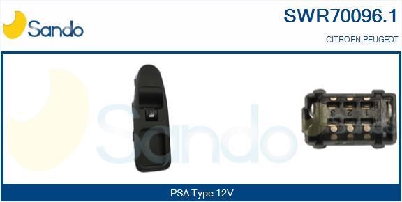 Sando SWR70096.1 Power window button SWR700961
