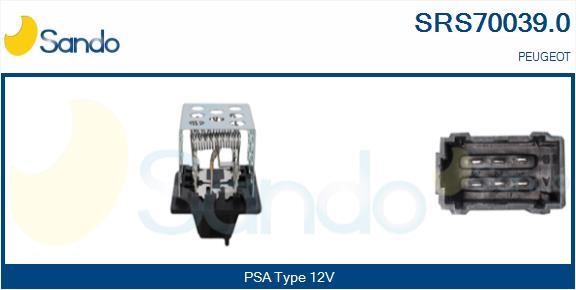 Sando SRS70039.0 Resistor, interior blower SRS700390