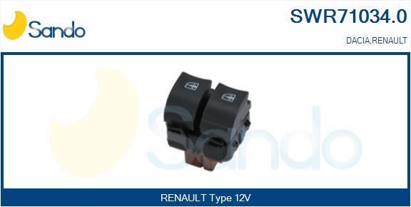 Sando SWR71034.0 Power window button SWR710340