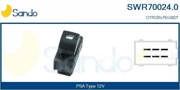 Sando SWR70024.0 Power window button SWR700240