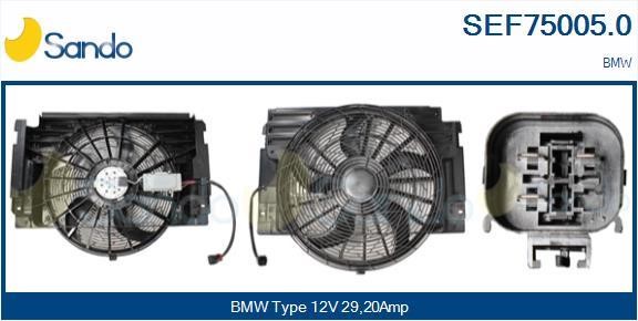 Sando SEF75005.0 Electric Motor, radiator fan SEF750050