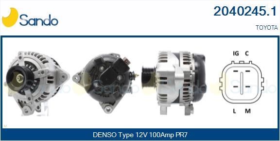 Sando 2040245.1 Alternator 20402451