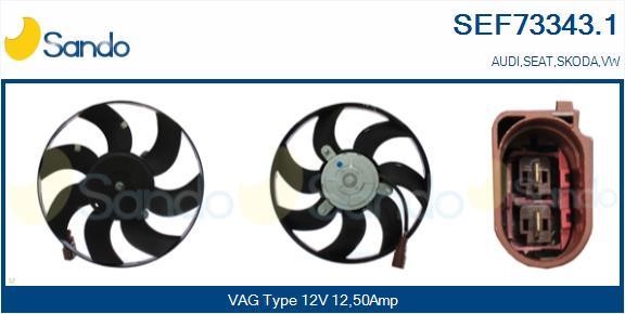 Sando SEF73343.1 Hub, engine cooling fan wheel SEF733431