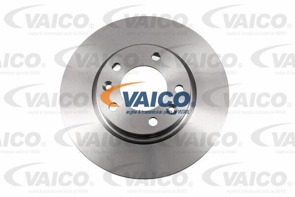 Vaico V22-40015 Rear brake disc, non-ventilated V2240015
