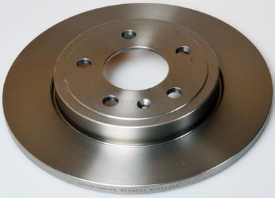 Denckermann B130473 Rear brake disc, non-ventilated B130473