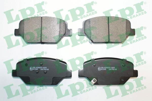 LPR 05P2108 Brake Pad Set, disc brake 05P2108