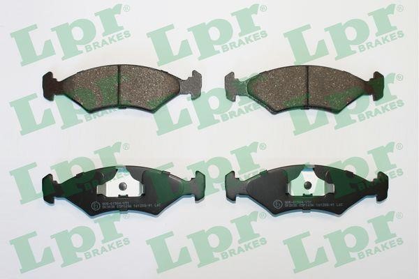 LPR 05P1696 Brake Pad Set, disc brake 05P1696