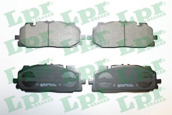LPR 05P2102 Brake Pad Set, disc brake 05P2102