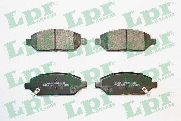 LPR 05P2050 Brake Pad Set, disc brake 05P2050