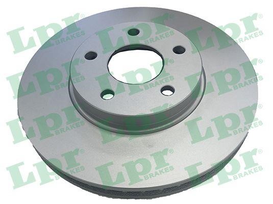 LPR F1067VR Front brake disc ventilated F1067VR