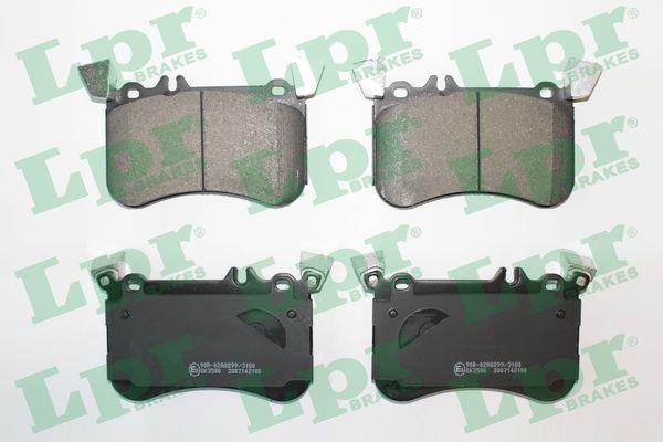LPR 05P2100 Brake Pad Set, disc brake 05P2100
