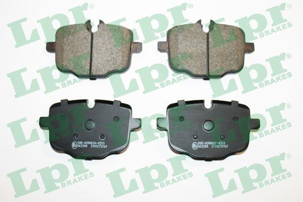 LPR 05P2161 Brake Pad Set, disc brake 05P2161