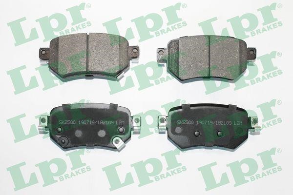 LPR 05P2109 Brake Pad Set, disc brake 05P2109