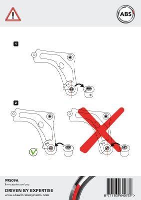 Control arm bushing ABS 270690