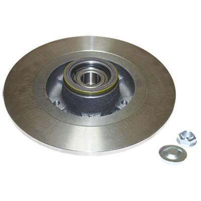 Birth 3487 Rear brake disc, non-ventilated 3487