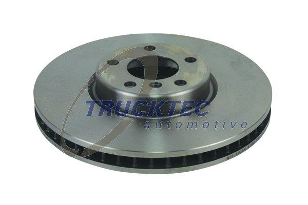 Trucktec 08.34.143 Front brake disc ventilated 0834143