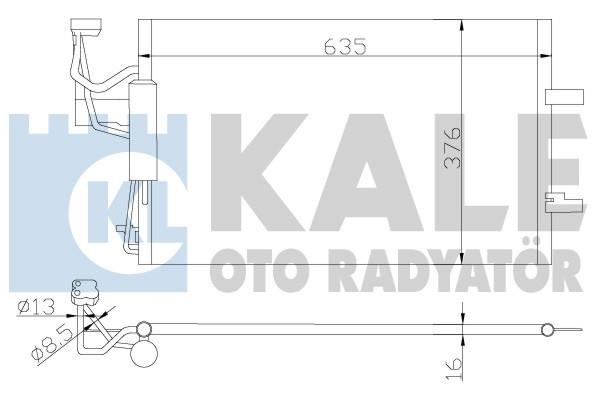 Kale Oto Radiator 392200 Cooler Module 392200