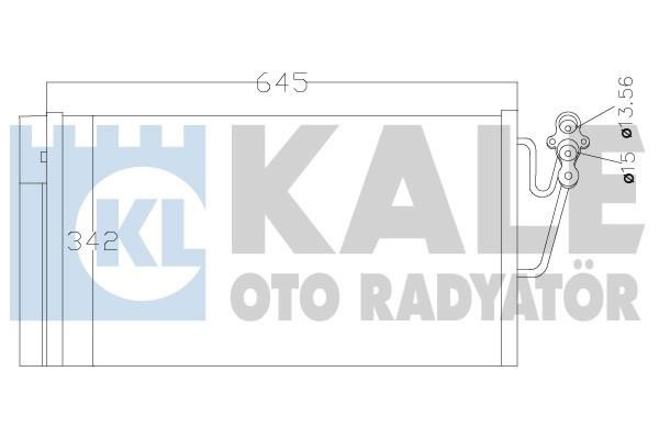 Kale Oto Radiator 384900 Cooler Module 384900