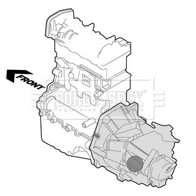 Borg & beck BEM4402 Engine mount BEM4402