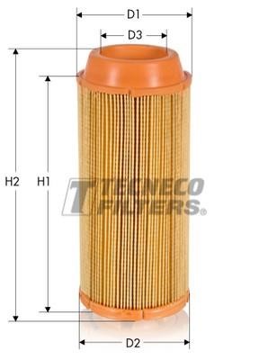 Tecneco AR2001 Air filter AR2001