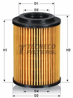 Tecneco OL011277-E Oil Filter OL011277E