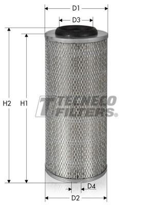 Tecneco AR709I Air filter AR709I