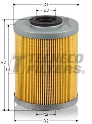 Tecneco GS0487-E Fuel filter GS0487E