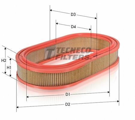 Tecneco AR623OV Air filter AR623OV