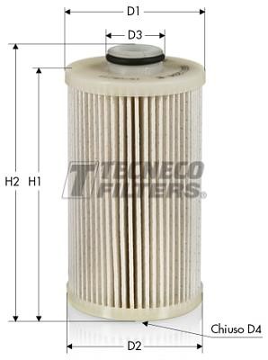 Tecneco GS2095E Fuel filter GS2095E