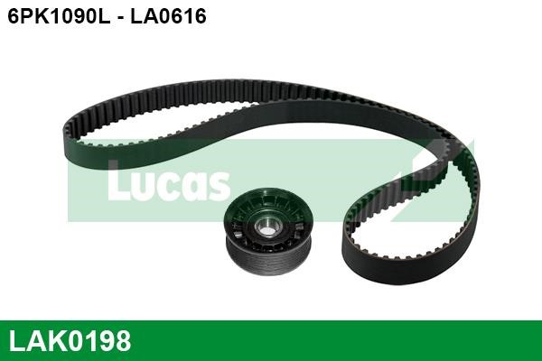 Lucas Electrical LAK0198 Drive belt kit LAK0198