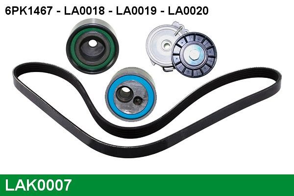 Lucas diesel LAK0007 Drive belt kit LAK0007