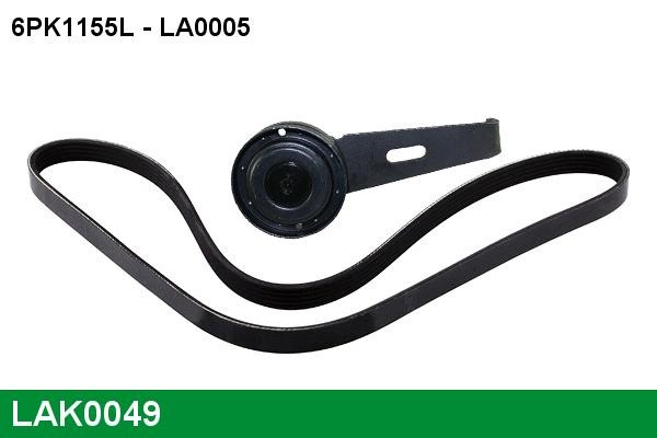 Lucas Electrical LAK0049 Drive belt kit LAK0049