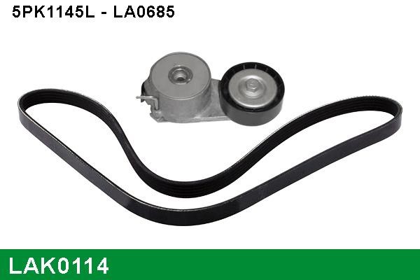 Lucas Electrical LAK0114 Drive belt kit LAK0114