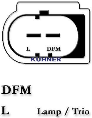 Alternator Kuhner 301378RI