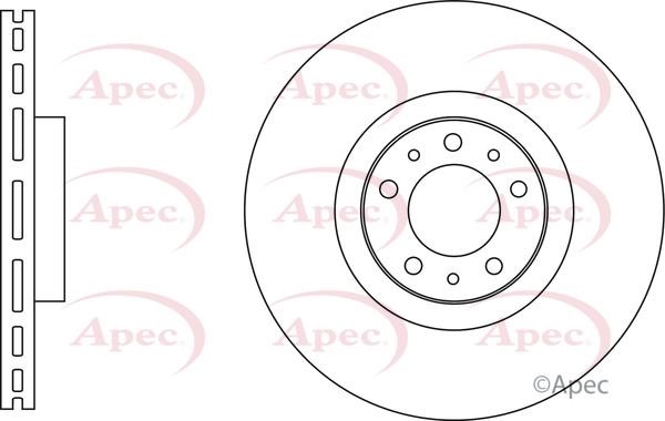 APEC braking DSK3233 Brake disk DSK3233