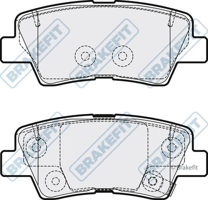 APEC braking PD3906 Brake Pad Set, disc brake PD3906