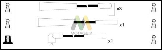 Motorquip LDRL1852 Ignition cable kit LDRL1852