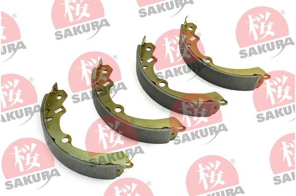 Sakura 602-80-7030 Brake shoe set 602807030