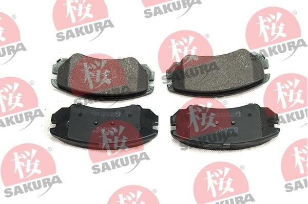 Sakura 600-40-4780 Brake Pad Set, disc brake 600404780