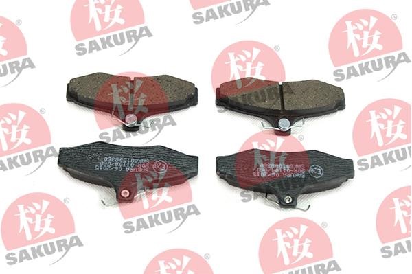 Sakura 601-00-8360 Brake Pad Set, disc brake 601008360