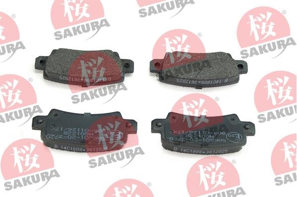 Sakura 601-20-3720 Brake Pad Set, disc brake 601203720