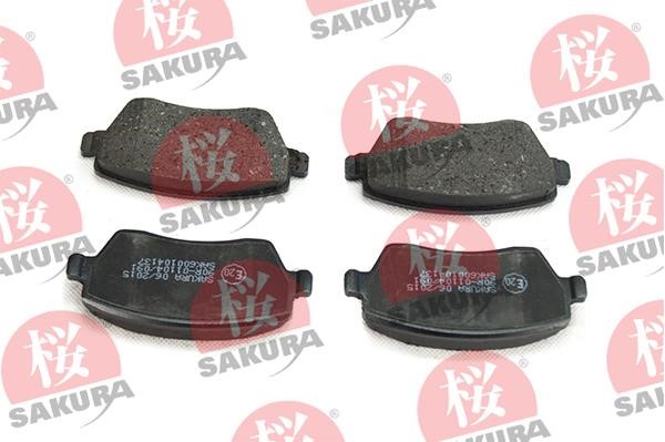 Sakura 600-10-4137 Brake Pad Set, disc brake 600104137