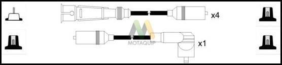 Motorquip LDRL1284 Ignition cable kit LDRL1284
