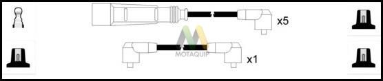 Motorquip LDRL1217 Ignition cable kit LDRL1217